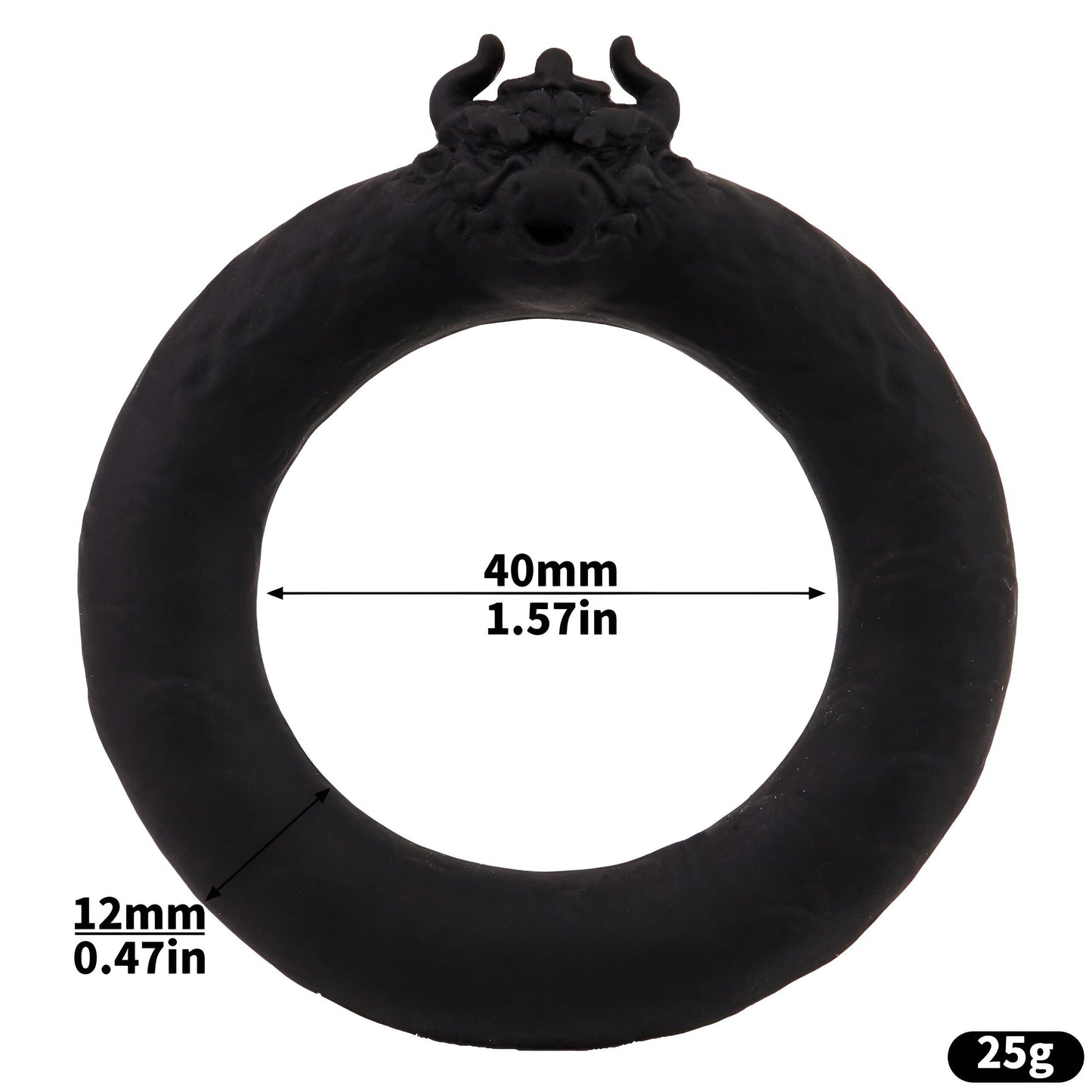 Liquid Silicone Chastity Ring