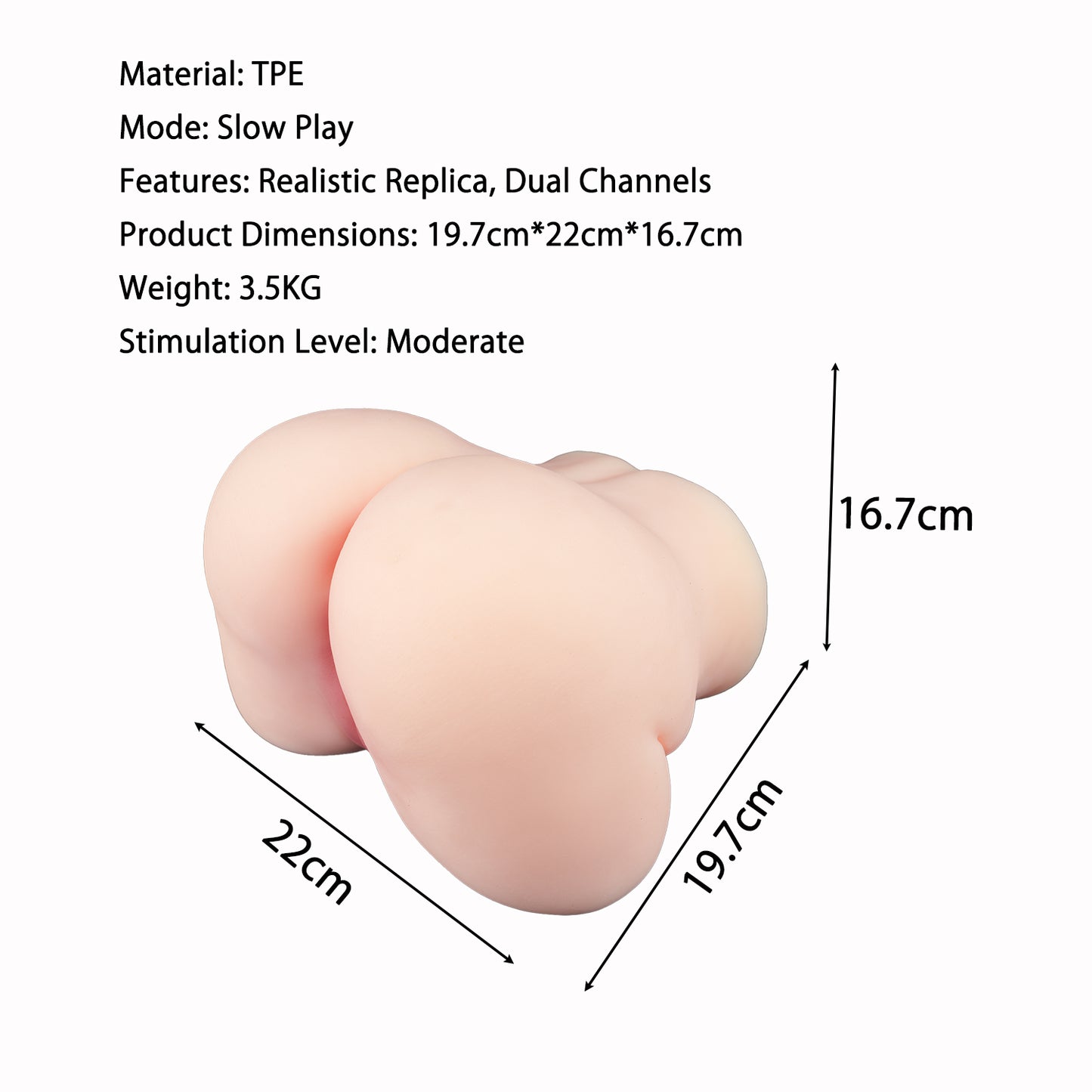 Simulated Masturbator - Buttocks QL