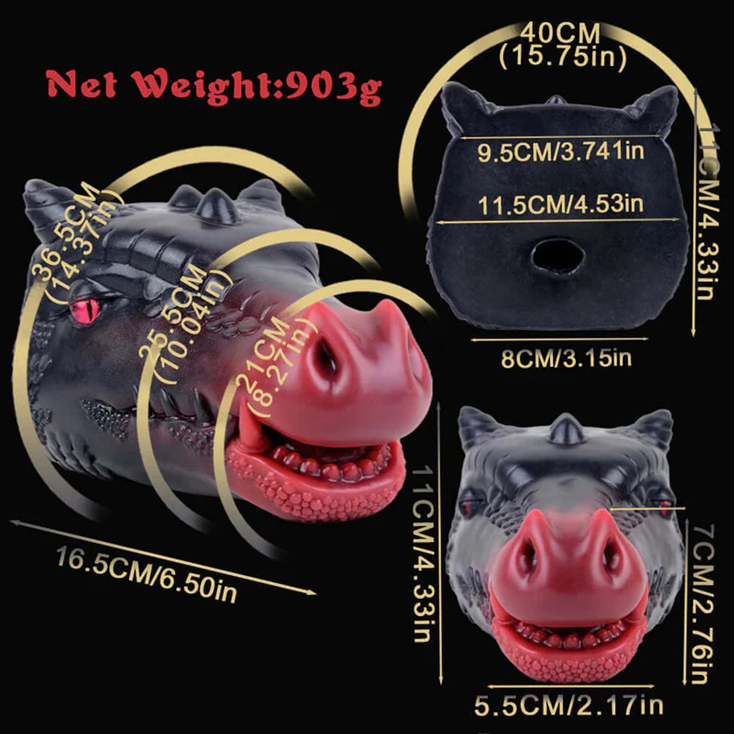 Dragon Mouth Masturbator