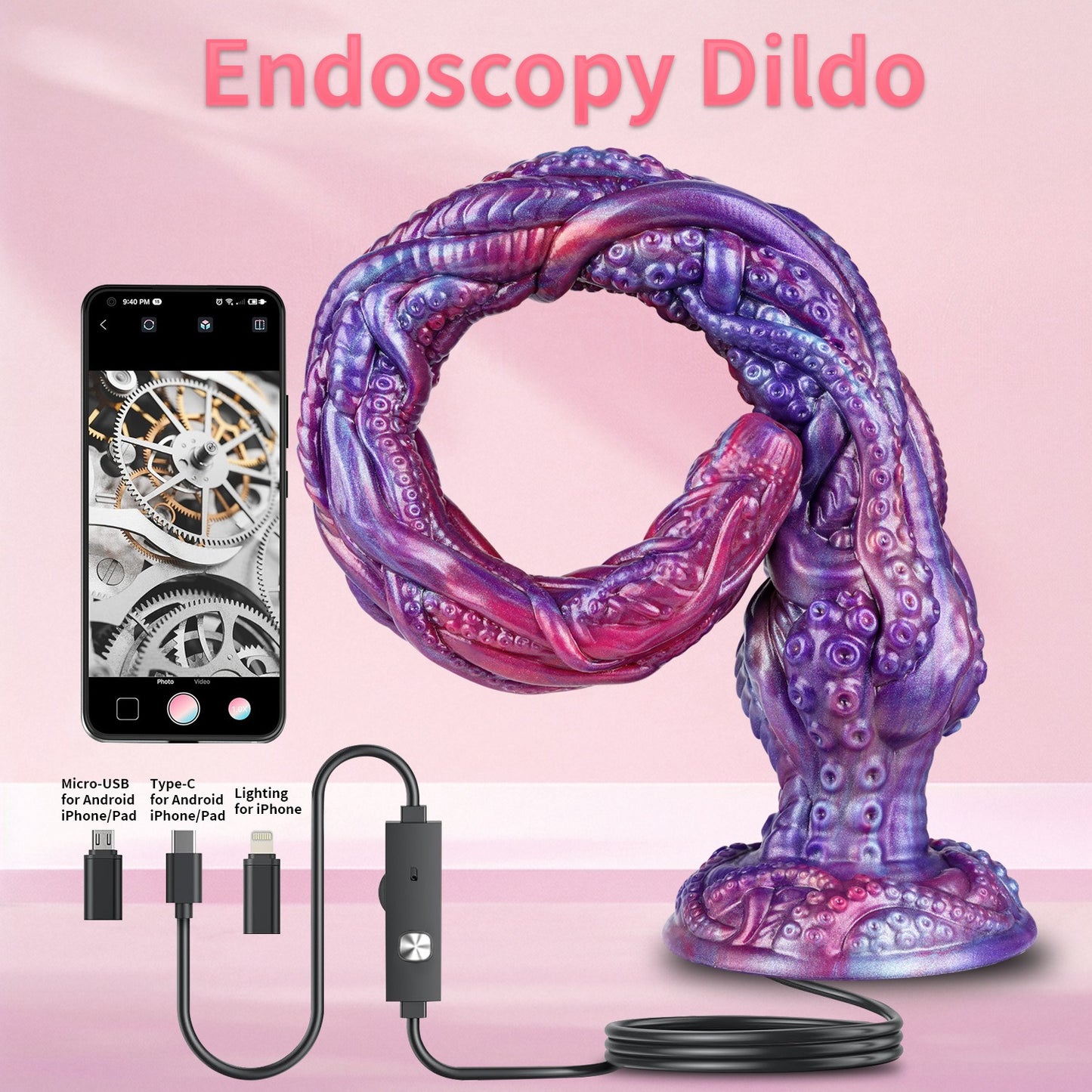 Unusual Camera Anal Plug-CS