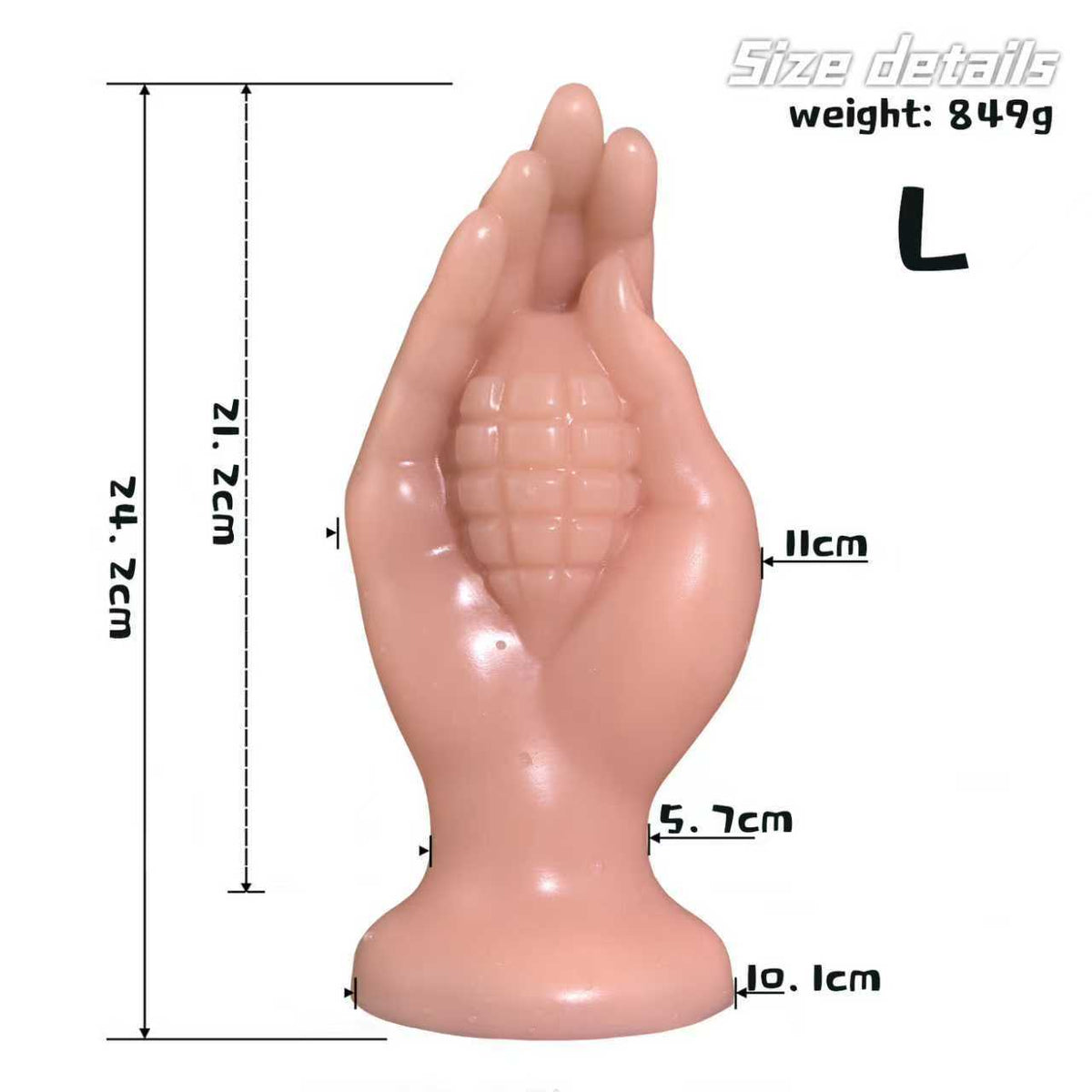 Red Fist Dildo Anal Plug with Suction Cup - ShouLei