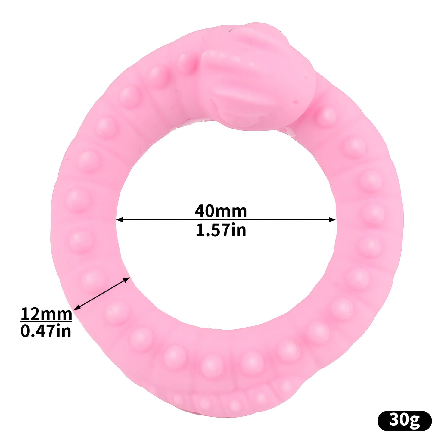 Liquid Silicone Chastity Ring