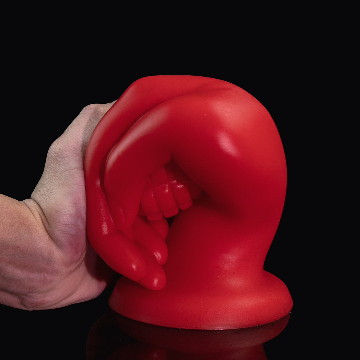 Red Fist Dildo Anal Plug with Suction Cup - ShouLei