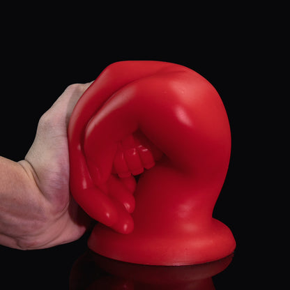 Red Fist Dildo Anal Plug with Suction Cup - ShouLei