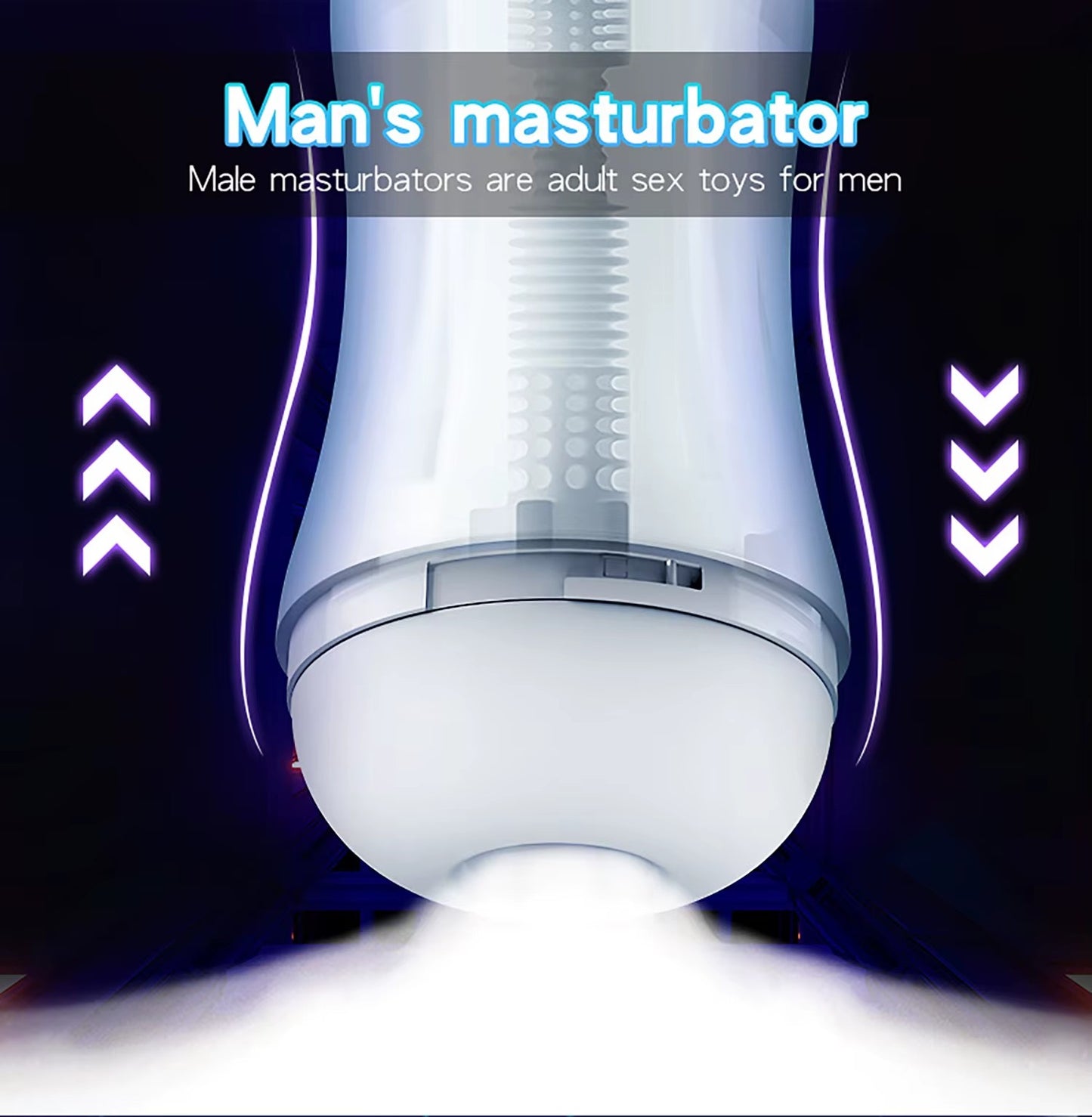 Vibrating Male Masturbator-MKS