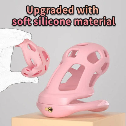 Silicone Chastity Cage for Men