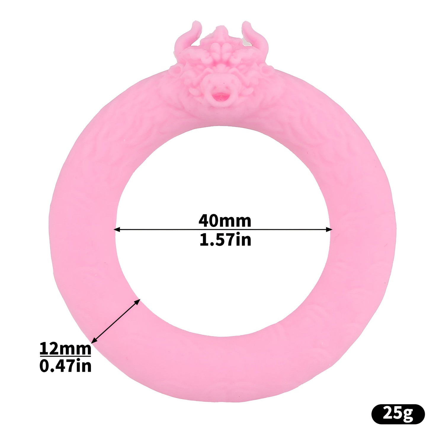Liquid Silicone Chastity Ring