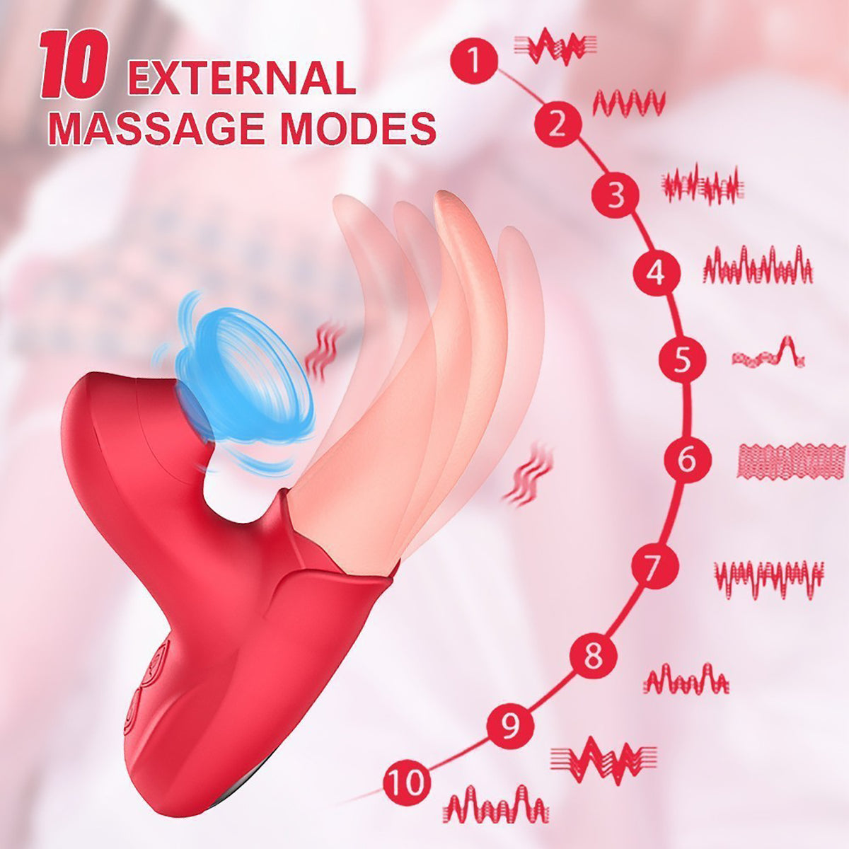 Tongue Vibrator for Women-ST