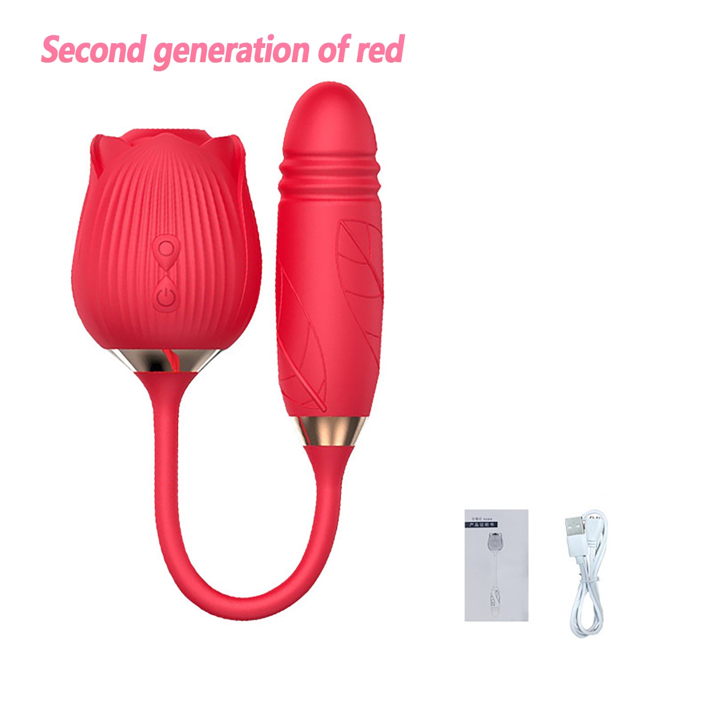Rose Vibrator Dildo-MTH