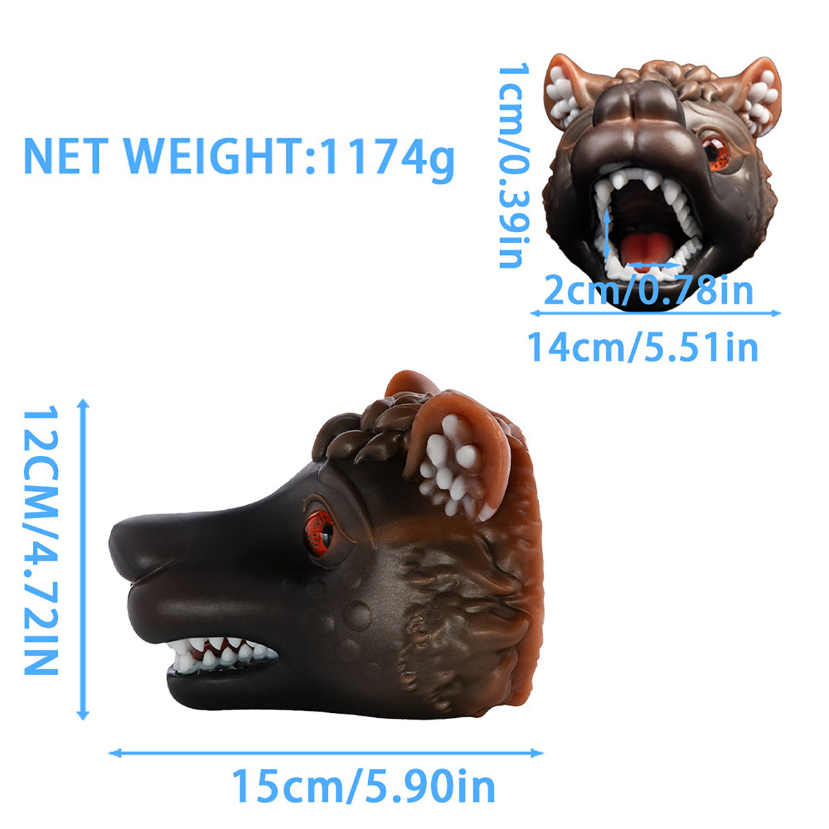 Head Animal Masturbator-LG