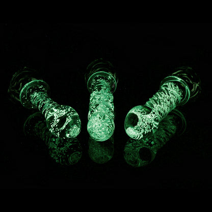 JM-Glowing Rose Anal Plug