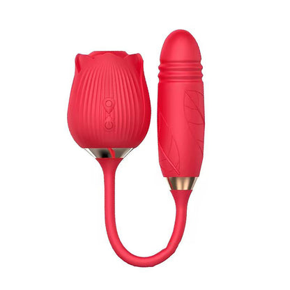 Rose Vibrator Dildo-MTH