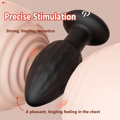 Glowing Vibrating Anal Plug - FGGS