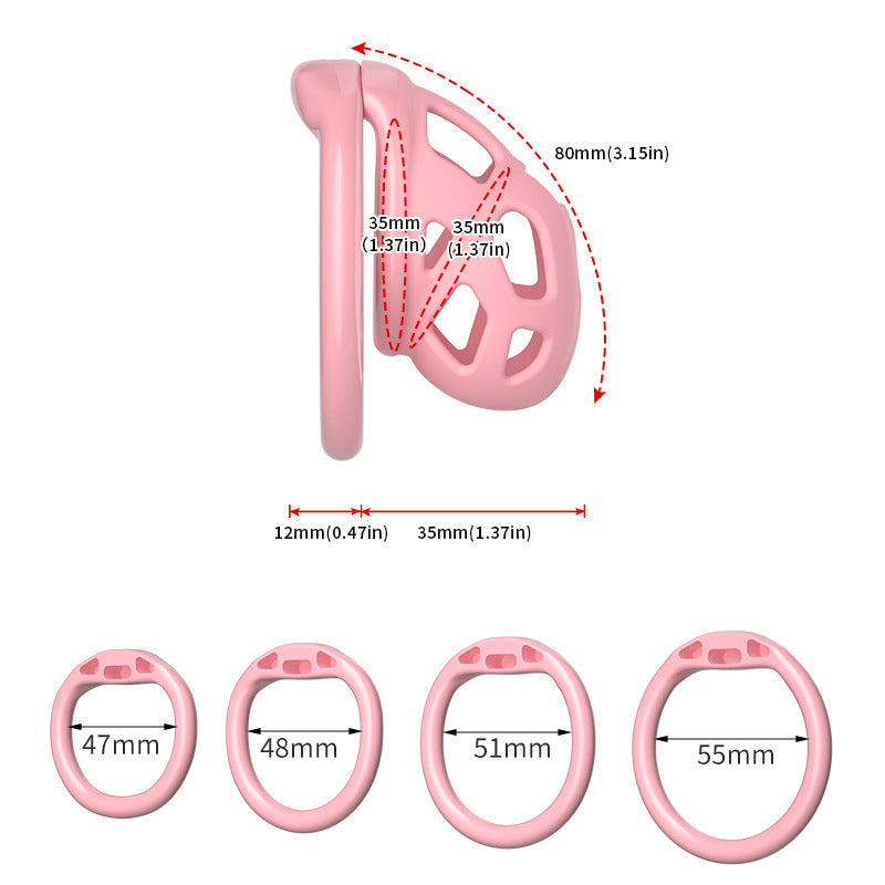 Silicone Chastity Cage for Men