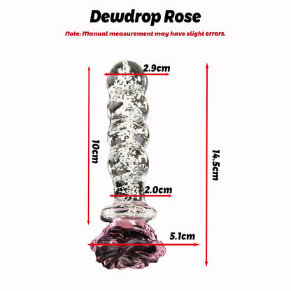 JM-Glowing Rose Anal Plug