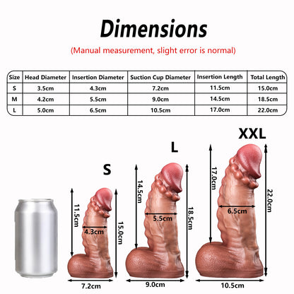 Huge Silicone Dildo-ZHDG