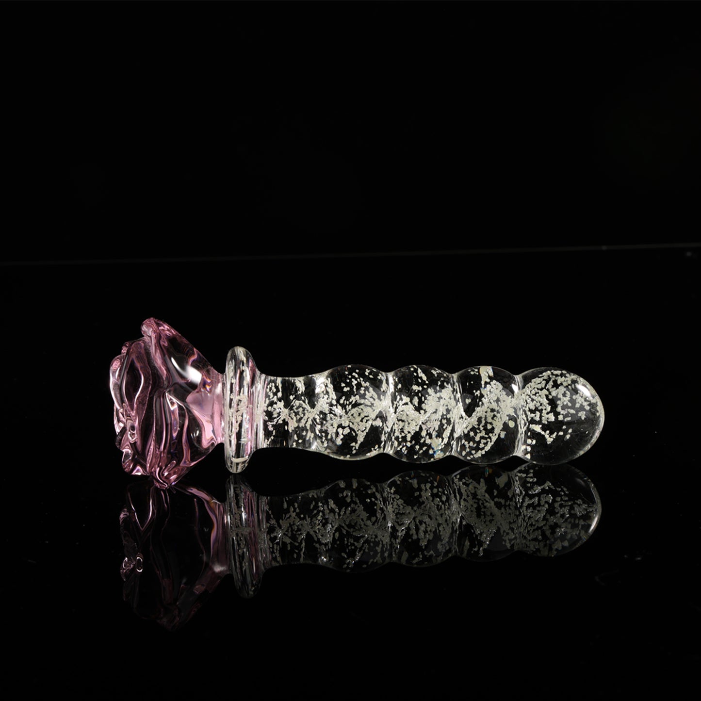 JM-Glowing Rose Anal Plug
