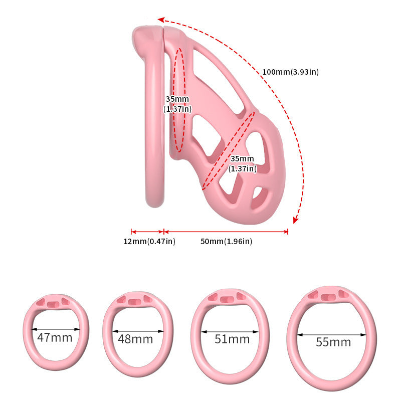 Silicone Chastity Cage for Men