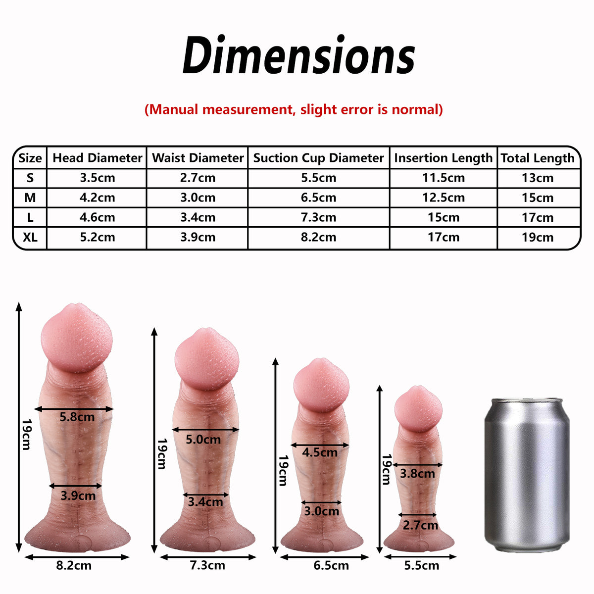 Premium Silicone Dildo-TH