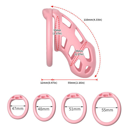Silicone Chastity Cage for Men