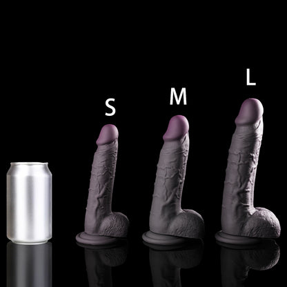 Big Black Bull Realistic Penis