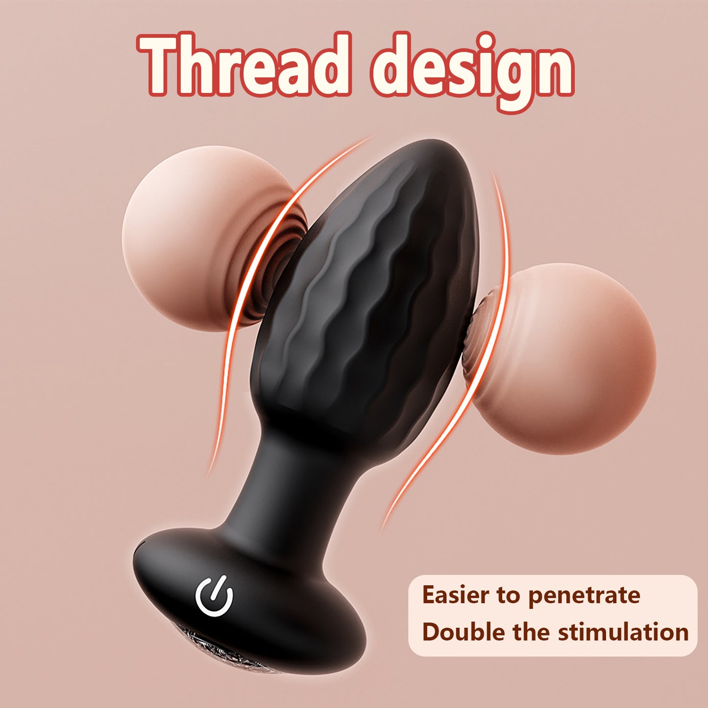 Glowing Vibrating Anal Plug - FGGS