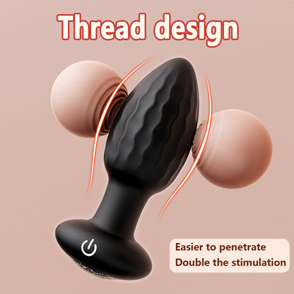 Glowing Vibrating Anal Plug - FGGS