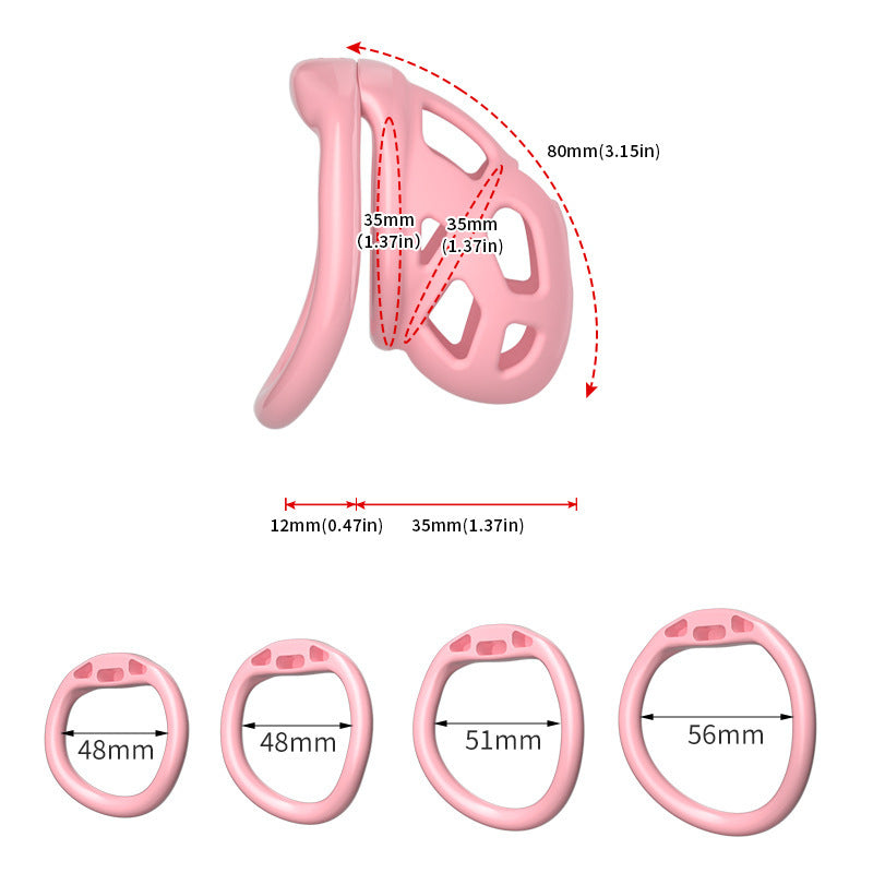 Silicone Chastity Cage for Men