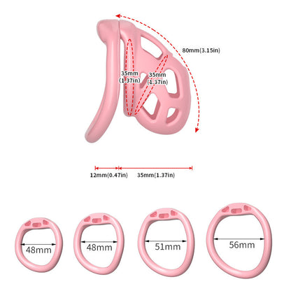 Silicone Chastity Cage for Men