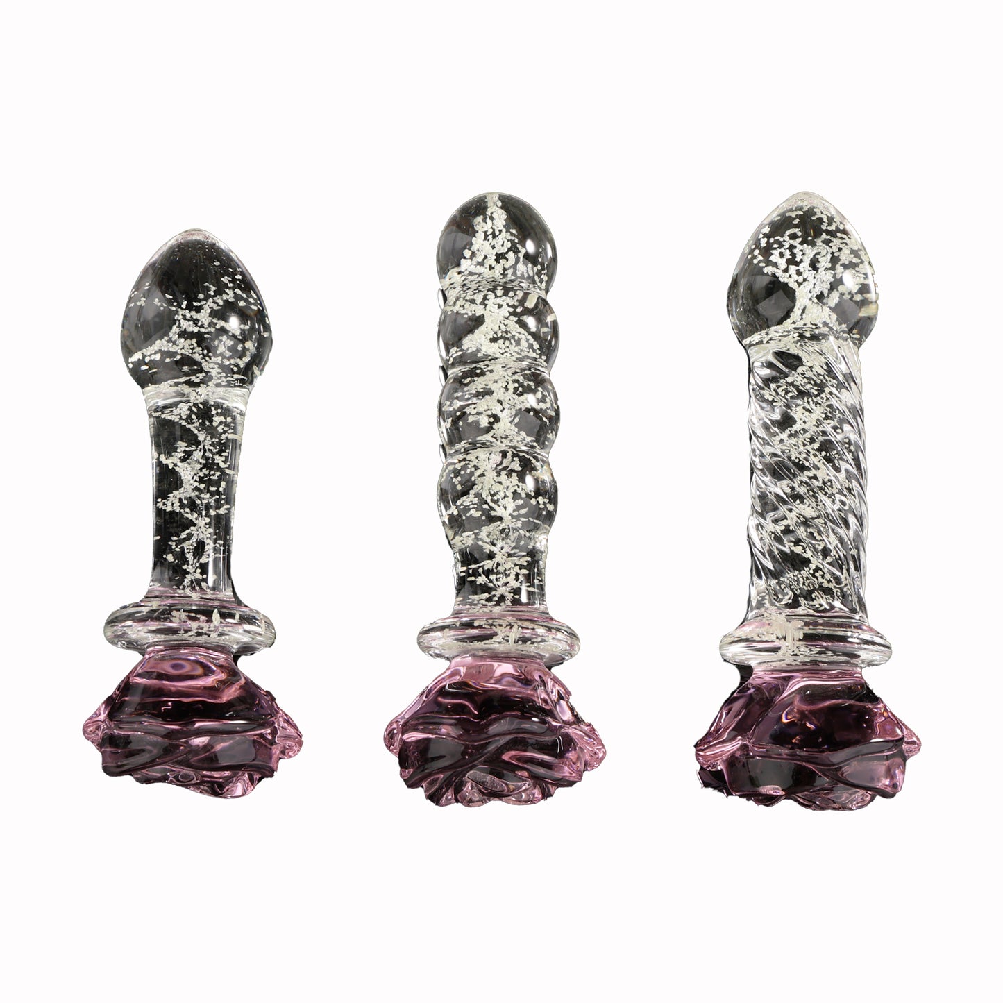 JM-Glowing Rose Anal Plug