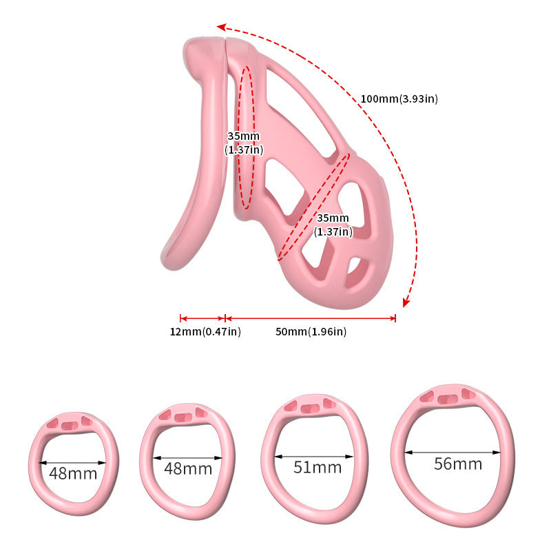 Silicone Chastity Cage for Men