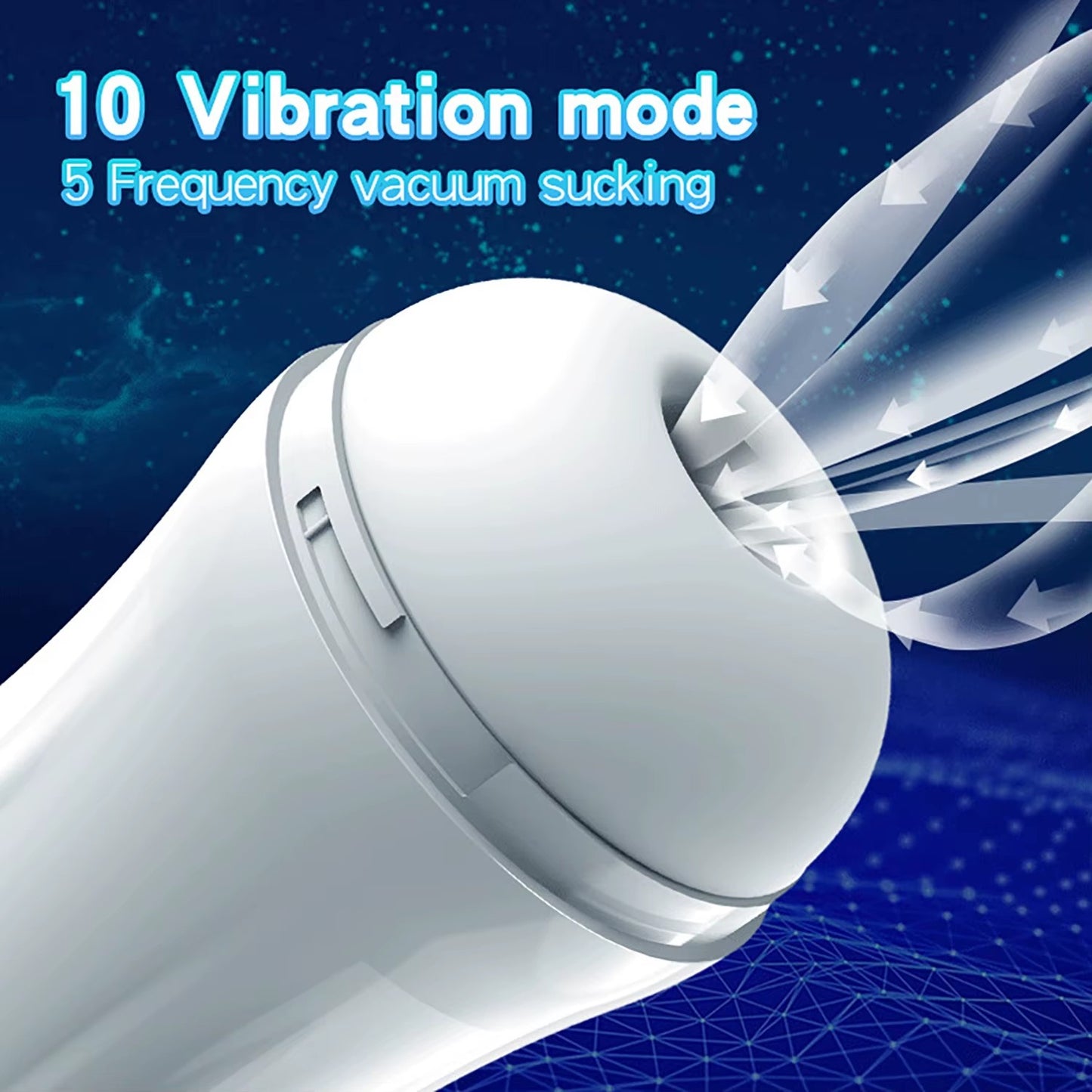 Vibrating Male Masturbator-MKS