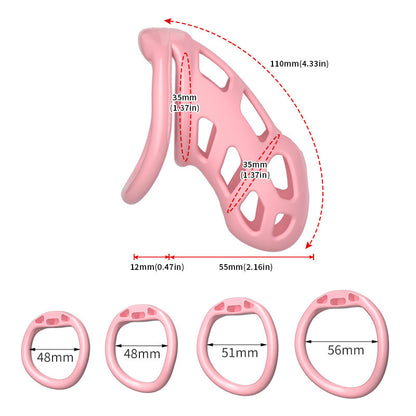 Silicone Chastity Cage for Men