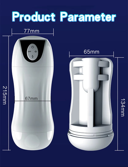 Vibrating Male Masturbator-MKS