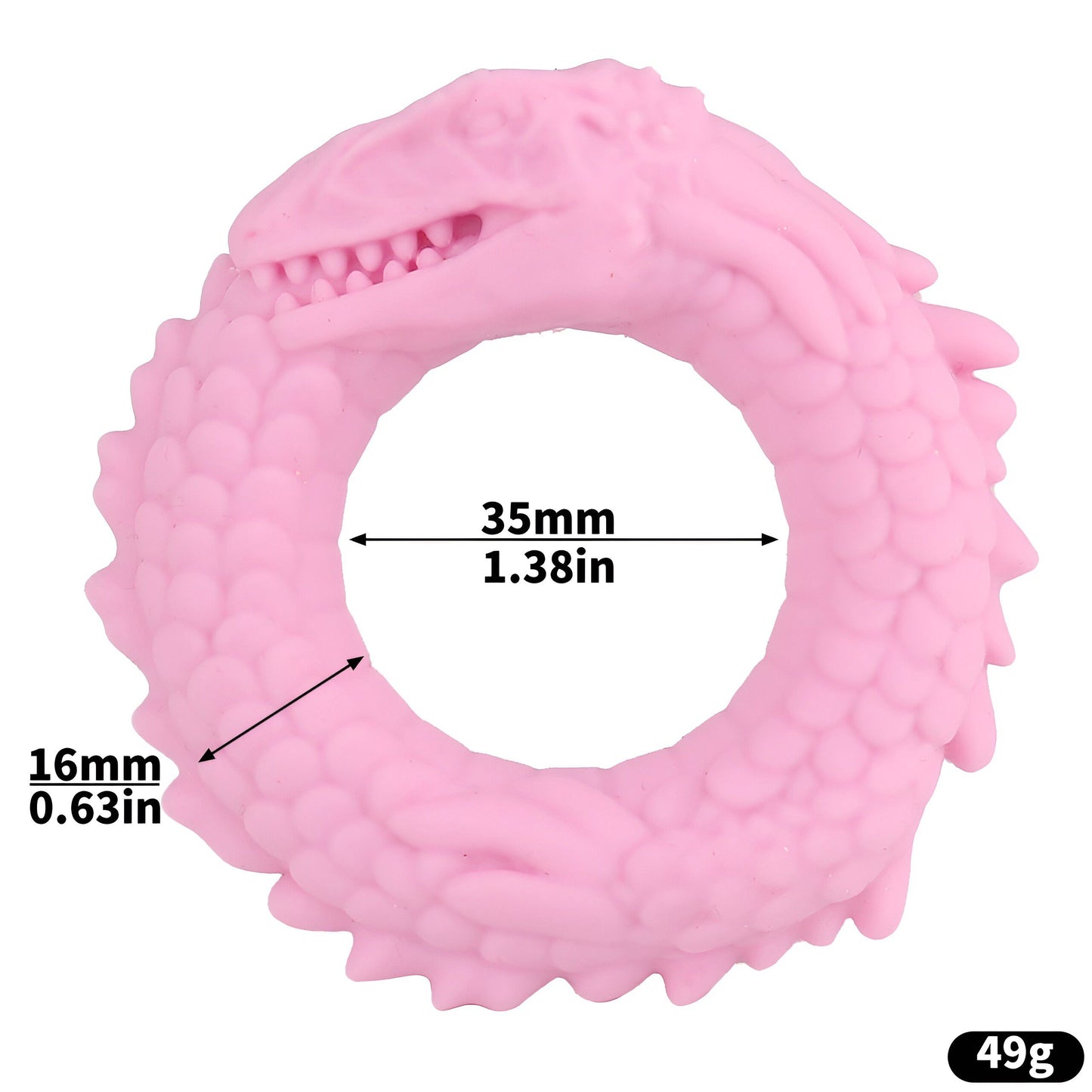 Liquid Silicone Chastity Ring