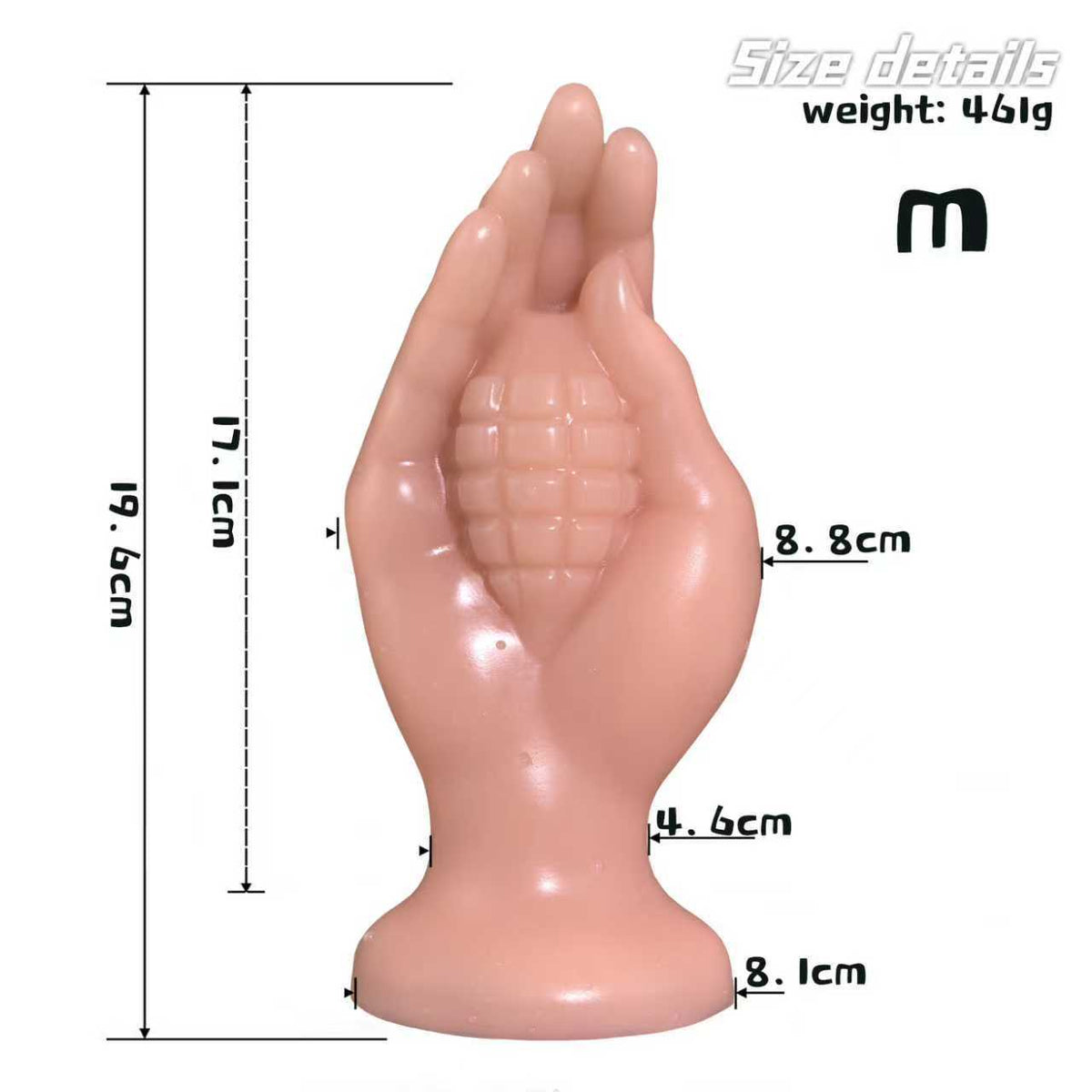 Red Fist Dildo Anal Plug with Suction Cup - ShouLei