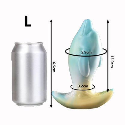 Curiosity Dolphi Silicone Anal Plug-HTGS