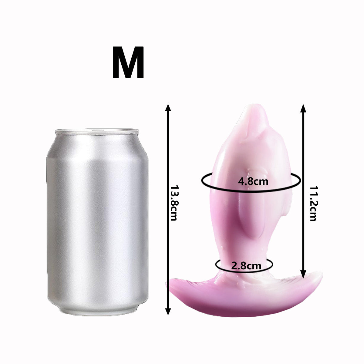 Curiosity Dolphi Silicone Anal Plug-HTGS