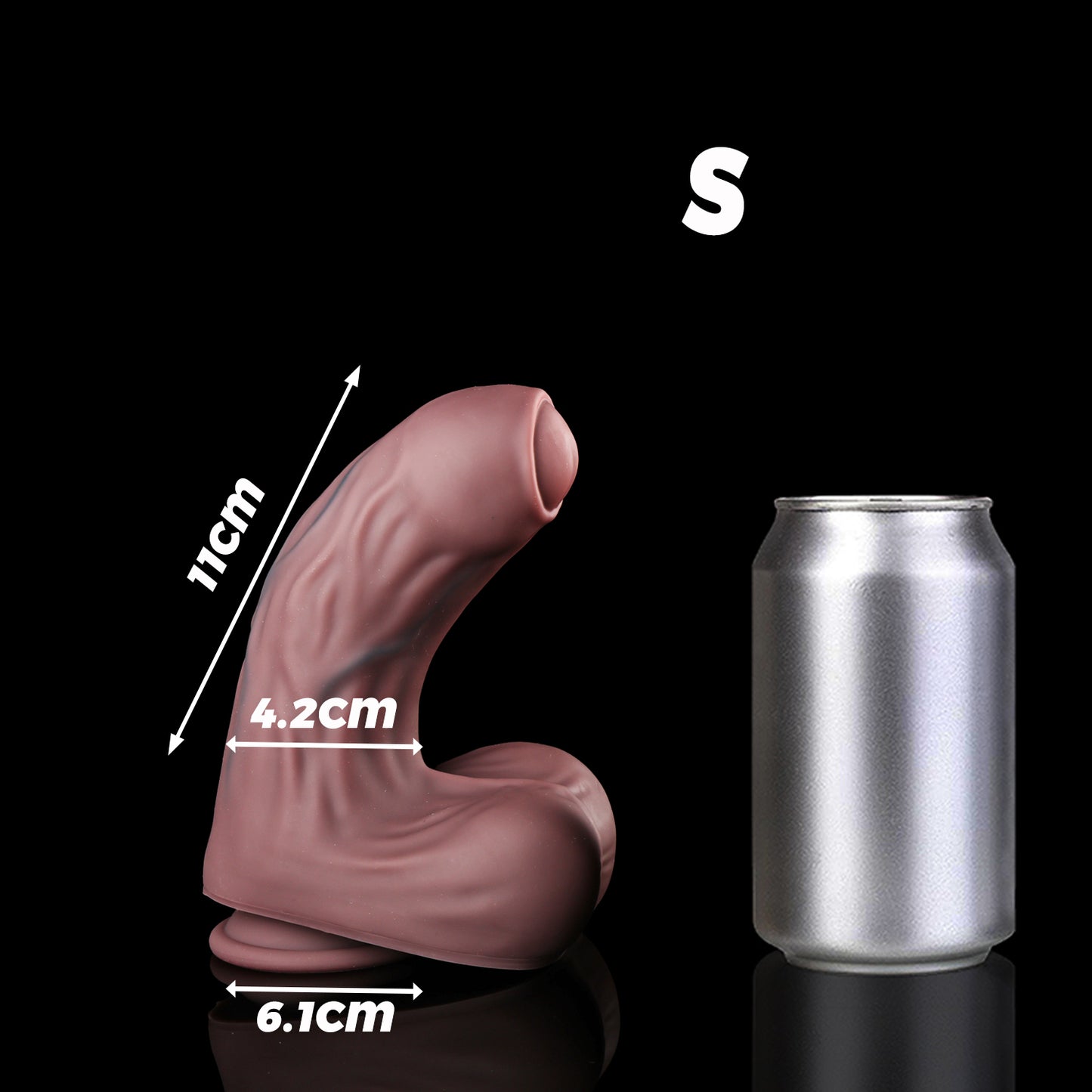 Snail Shape Silicone Dildo