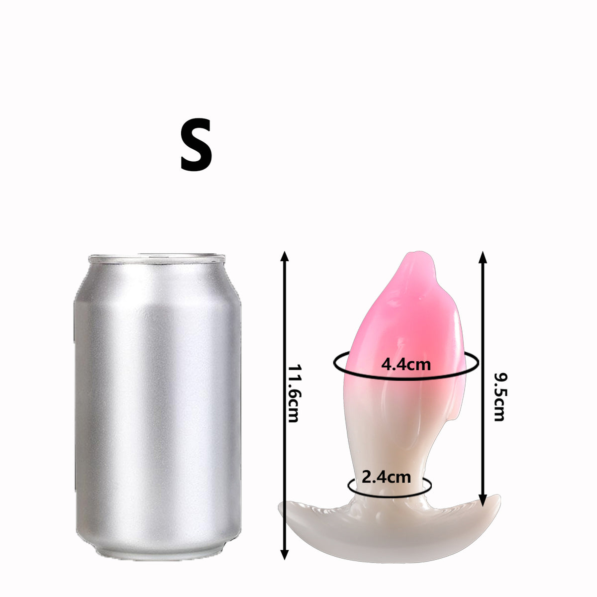 Curiosity Dolphi Silicone Anal Plug-HTGS